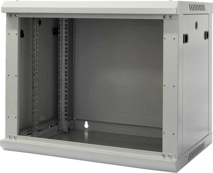 Wirewin 19/ Wandschrank, einteilig, Pro 3nd Generation, Flat-Pack, 600x450mm, hellgrau