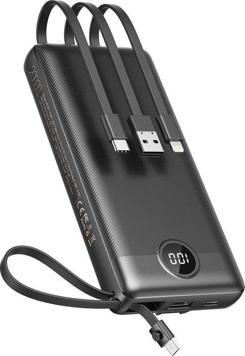 Veektomx Charger (20000 mAh, 74 Wh)