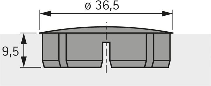 Produktbild Hettich Abdeckkappen ø 35 mm