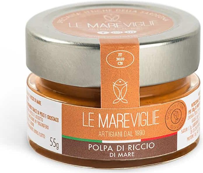 Immagine prodotto Le Mareviglie Caviale di riccio di mare (Polpa di Riccio) (80 g)