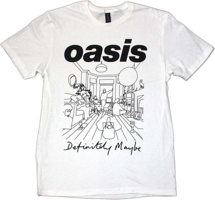 Oasis Definitely Maybe Line Drawing