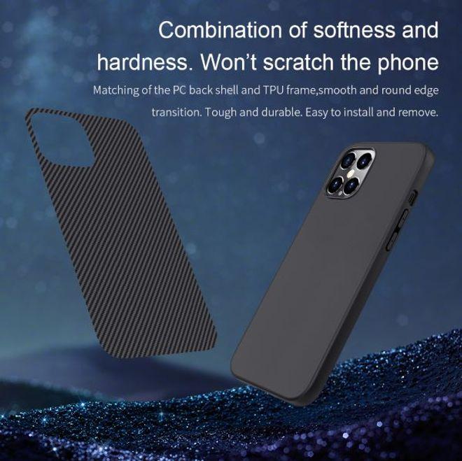 Actual product image Nillkin Synthetic Fiber Series (Apple iPhone 12 Pro Max)