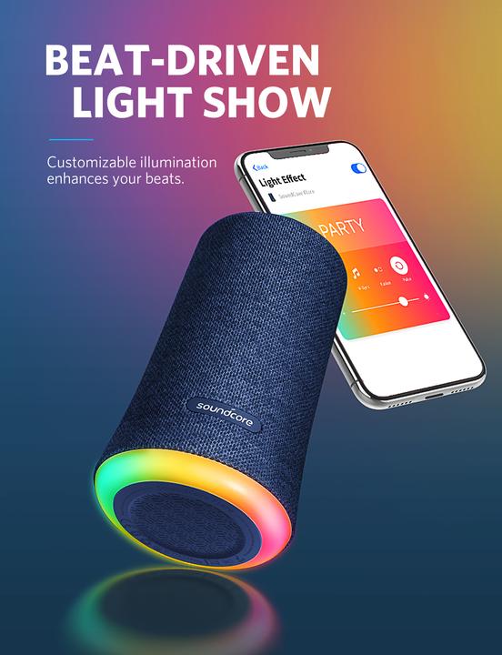 Actual product image Anker SoundCore Flare (12 h, Rechargeable battery operated)