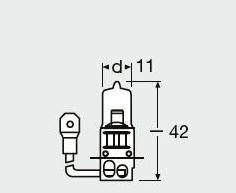 Produktbild Osram Original Line 64151 (H3)
