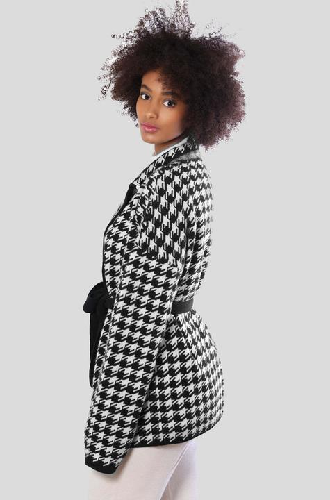 Immagine prodotto Bellemere Cardigan Two-Tone Cashmere-Merino Houndstooth (M)