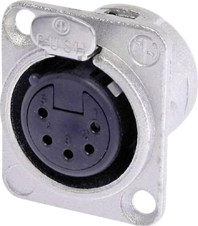 Actual product image Neutrik XLR flange socket