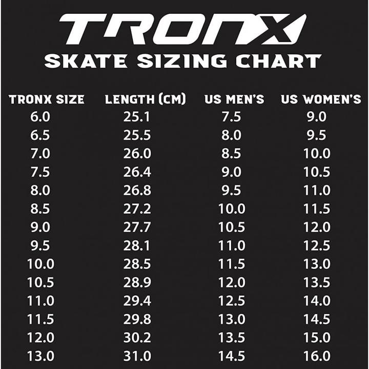 Nährwerte und Zutaten TronX Inline-Rollschuhe E1.0 SR (SR 9,5 - 45) (45)