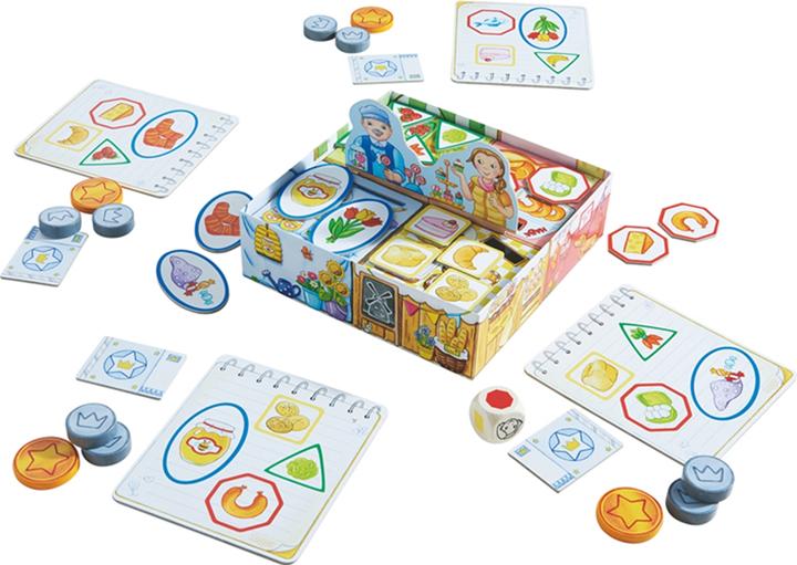 Actual product image Haba My first games shopping (German)