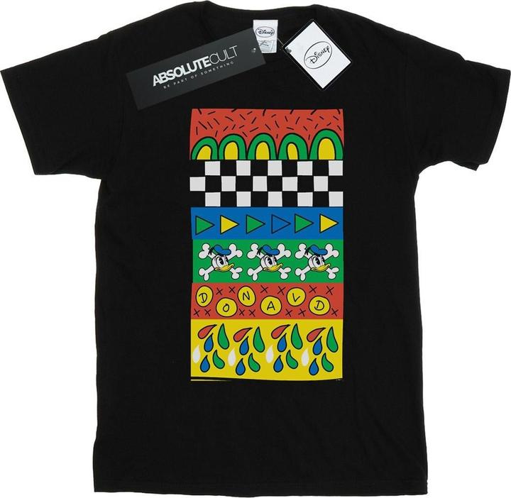 Disney Donald Duck Vintage Pattern TShirt (S)