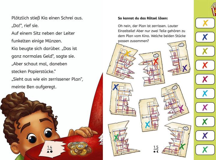 Produktbild Kosmos EXIT® - Das Buch, Bücherhelden 2. Klasse, Das Geisterkino (Deutsch, Inka Brand, Michael Böhm, Markus Brand, Carola von Kessel, 2024)