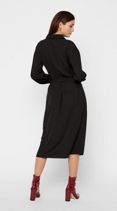 Image du produit Yas Robe chemisier avec ceinture à nouer (XS)