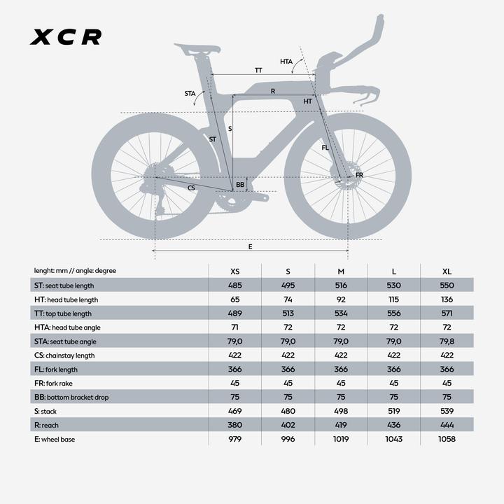 Produktbild Van rysel Zeitfahrrad XCR TRI Shimano Ultegra Di2 weiss