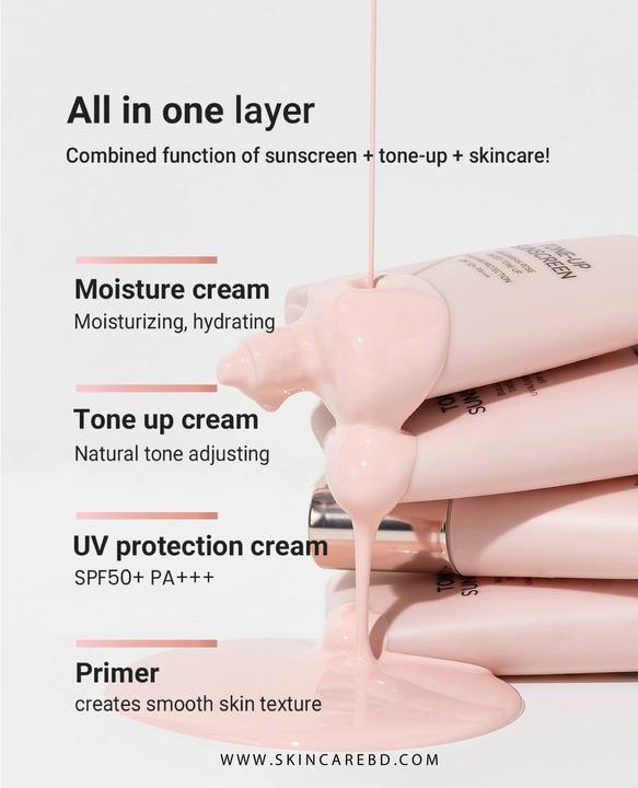 Produktbild Heimish Bulgarian Rose Tone-up Sunscreen (Sonnencreme, SPF 50+, 30 ml)