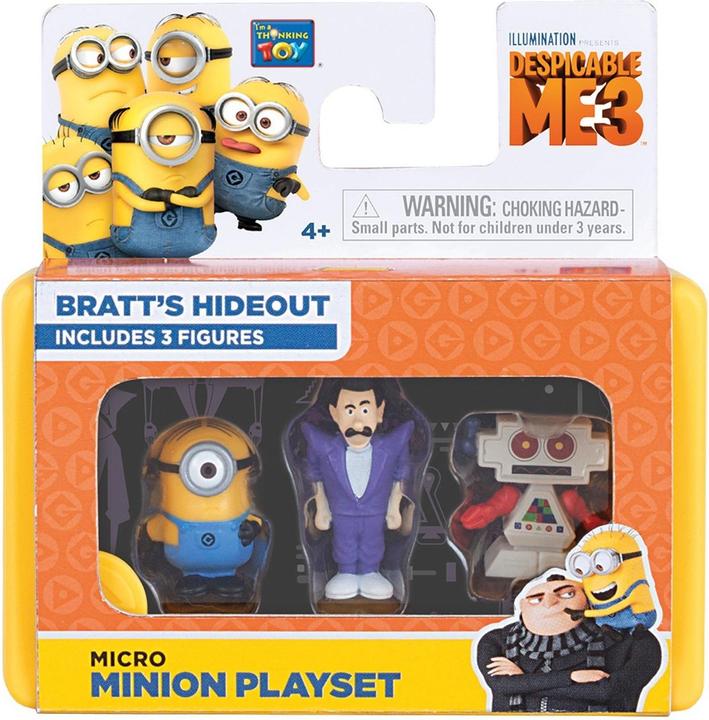 Image du produit MTW Toys Moi, Moche Et Méchant 3 - 3 Mini Figplaysets Assortiment