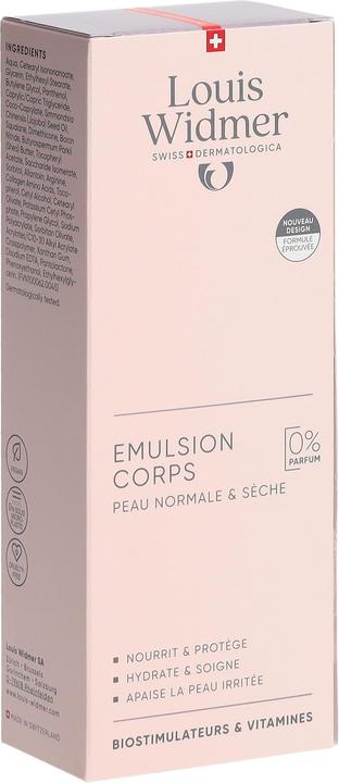 Produktbild Widmer Louis Körperemulsion ohne Parfum 200 ml (Körpermilch, 200 ml)