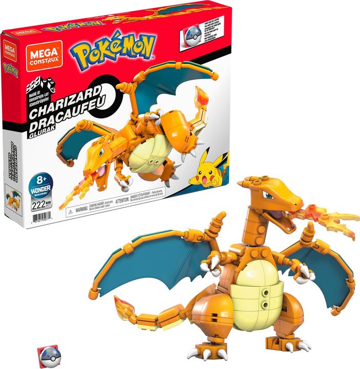 Produktbild Mega Construx Bauset Pokemon - Glurak