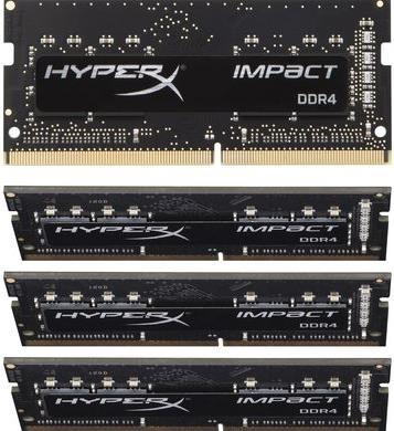 Produktbild Kingston HyperX SO-DDR4 Impact 32GB Kit (4 x 8GB, 2133 MHz, DDR4-RAM, SO-DIMM)