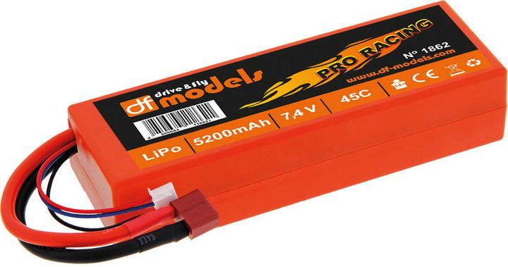 DF-Models LiPo Pack 2S (7.40 V, 5200 mAh)