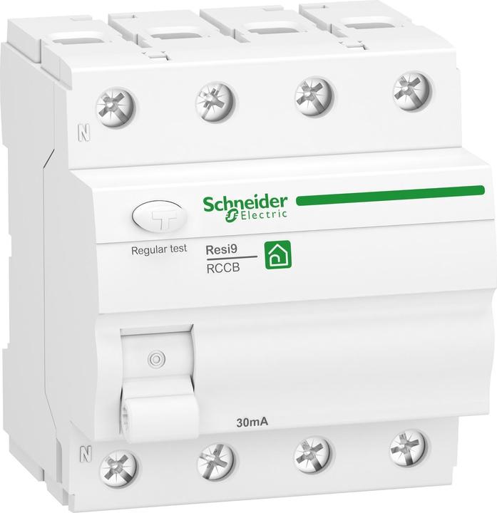 Produktbild Schneider Electric R9R22463 Resi9 3P+N 63A 30mA Typ A Fehlerstrom-Schutzschalter