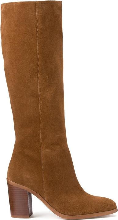 La Redoute Collections Stiefel mit breitem Absatz (42)