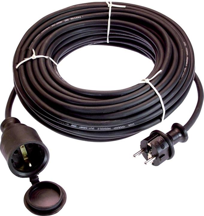 Actual product image As - Schwabe as-Schwabe extension cable 50.0 m black (50 m, CEE 7/3)