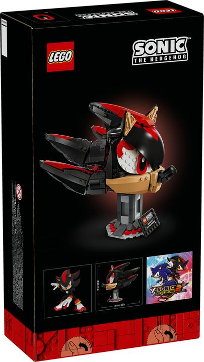 Image du produit LEGO Shadow the Hedgehog (7700, LEGO Sonic, LEGO difficiles à trouver)