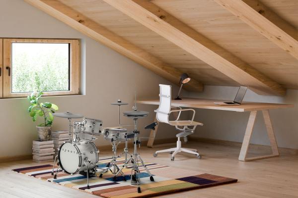Produktbild Efnote Mini E-Drum Schlagzeug mit Zubehör-Set (E-Drum)