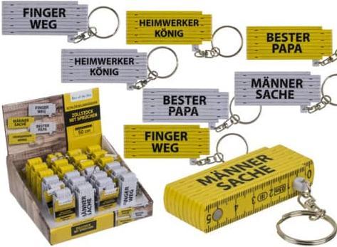 Actual product image Out of the blue Key ring folding rule assorted