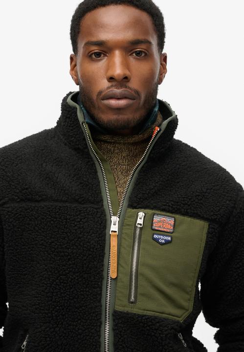 Immagine prodotto Superdry Vintage Retro Fleecejacke mit durchgehendem Reissverschluss (L)