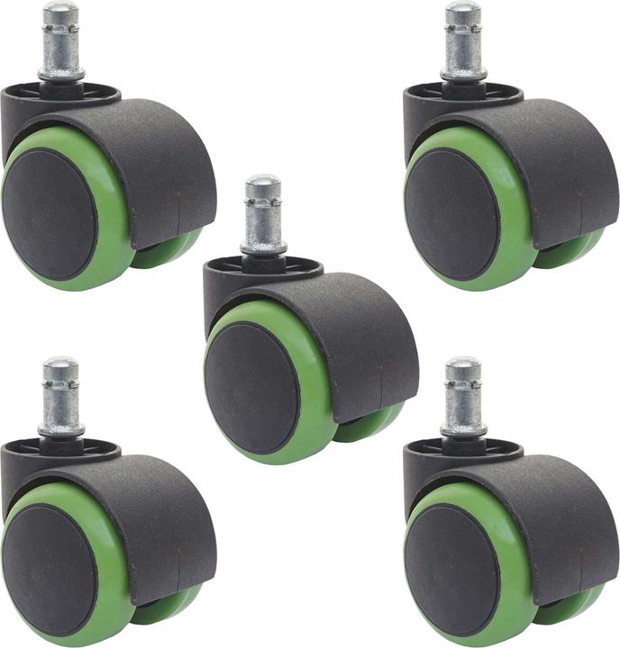 Image du produit Jamb 5x roulettes pour sols durs 105kg