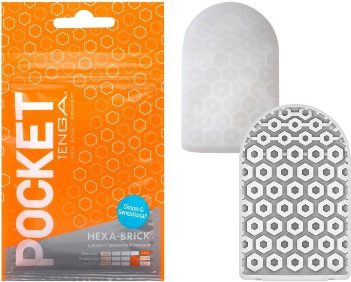 Actual product image Tenga Hexa Brick
