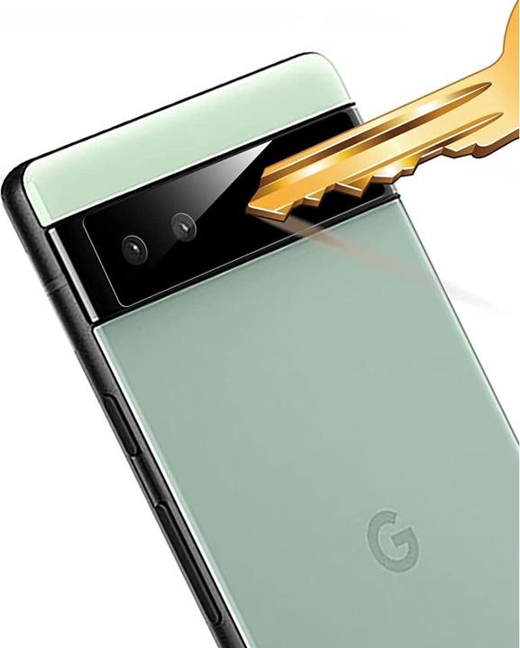 Actual product image Screenguard Camera Protector Google Pixel 6a Camera Bulletproof Glass (1 Piece, Google Pixel 6a)