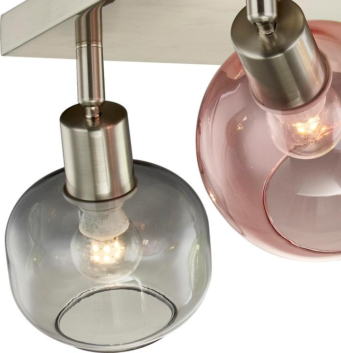 Actual product image Nino Leuchten Ceiling lamp 4-light square Rento (E14)