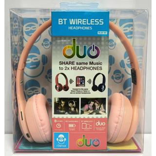 Actual product image Idance Headphones Wireless Pink Metal