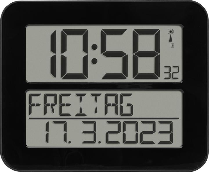 Actual product image TFA Radio wall clock 60.4514.01