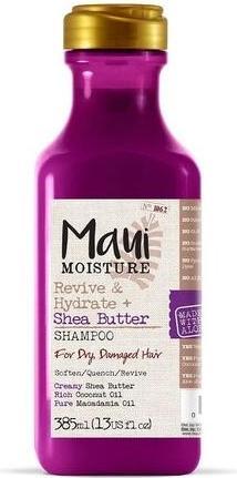 Immagine prodotto Maui Shampoo rivitalizzante + Burro di Karité per capelli rovinati 385 ml (385 ml, Shampoo liquido)