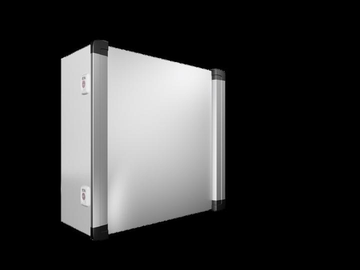 Actual product image Rittal AX 6315.450 Installation enclosure 210 x 500 x 500 Sheet steel, aluminum, plastic Light gray 1 pc. (Housing)