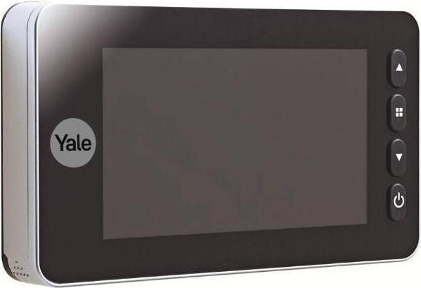 Yale YA-58001443-6011 - Digital Door Spy DDV 5800, 4.3quot Display, Silver, incl. Motion Detection (Numérique)