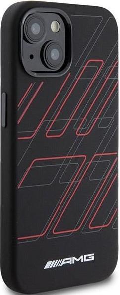 Produktbild Mercedes AMG AMHMP15M23SSPK iPhone 15 Plus / 14 Plus 6.7" czarny/black hardcase Silicone Large Rhombuses Patt (Apple iPhone 15 Plus)