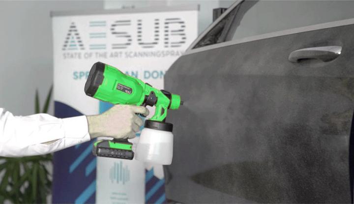 Actual product image Aesub Battery Spray Gun