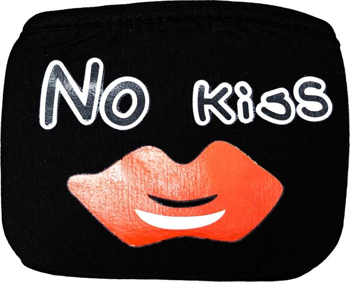 Produktbild HTI-Line Mund-Nasen-Bedeckung No Kiss (1 x)