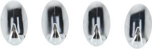 Immagine prodotto Metaltex Gancio Liliput 4er Cromo Acciaio inox 294612010