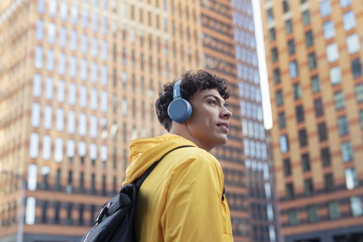 Actual product image Philips Wireless On-Ear Headphones TAH4205BL/00 (No noise cancelling, 29 h, Wireless)