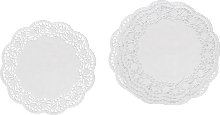 Produktbild VBS Spitzendeckchen, Weiss, Papier
