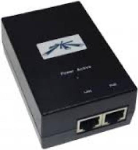 Actual product image Ubiquiti POE-24-24W PoE Adapter, passive (802.3at (PoE+), 24 W)