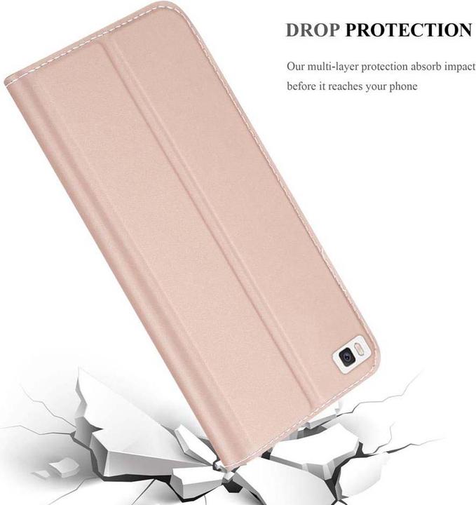 Actual product image Cadorabo Book Classy Style Cover (Huawei P8)
