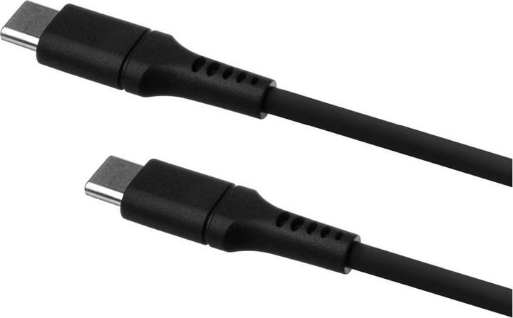 Produktbild Fixed Liquid-Silicone-Kabel USB-C/USB-C (0.50 m, USB 2.0, 60 W)