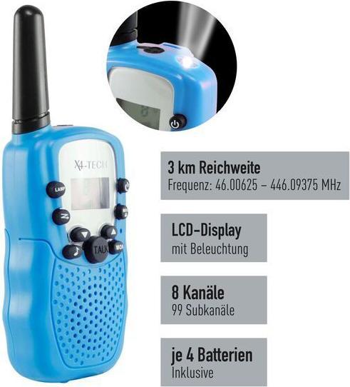 Image du produit X4 Tech 701953 Kit de 2 radios PMR (3 km)