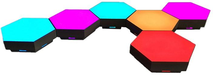 Produktbild Numskull LED Gaming Lights - Hexagon