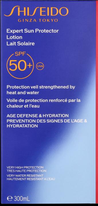 Produktbild Shiseido Expert Sun (Sonnenlotion, SPF 50, 300 ml, 388 g)